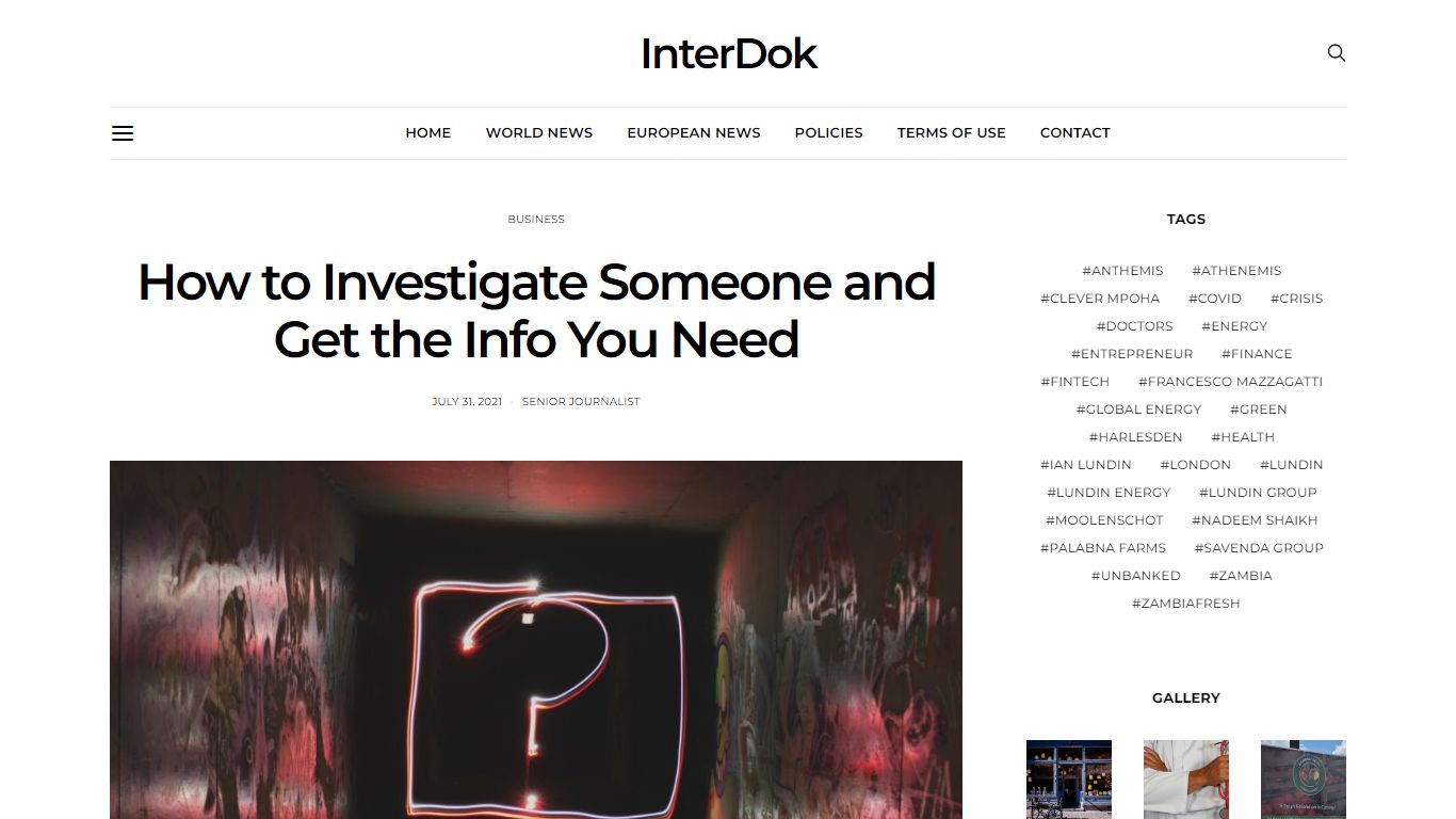 How to Investigate Someone and Get the Info You Need